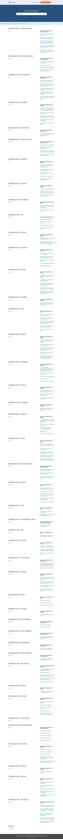 Screenshot xinet.kayako.com