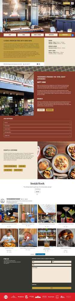 Screenshot theismanns.com