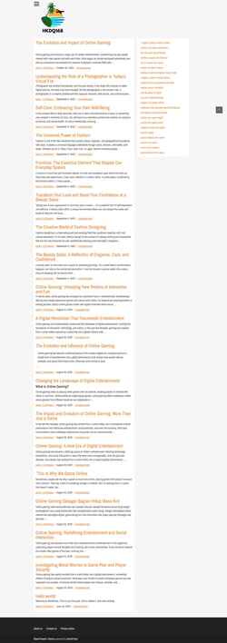 Screenshot hkdq168.com
