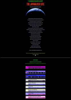 Captura de pantalla thejaywalker.com
