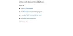 スクリーンショット backerstreet.com