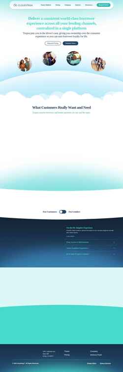 Screenshot www.cloudvirga.com
