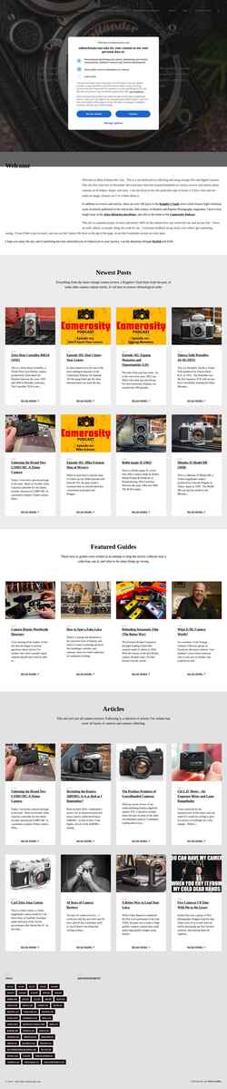 Screenshot mikeeckman.com