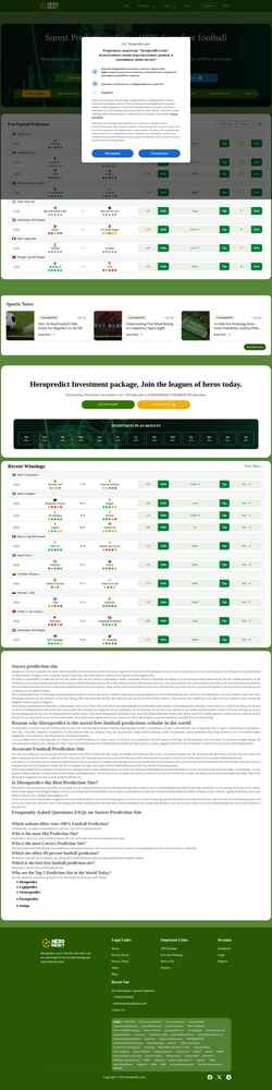 Screenshot heropredict.com