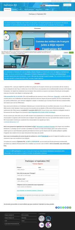 Screenshot operation-ric.fr
