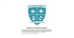 Screenshot cannaversity.com