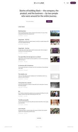 Screenshot buildingslack.com