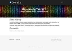 Schermata tversity.com