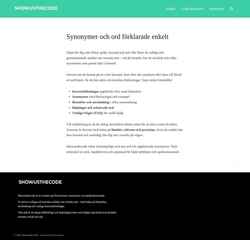 Skærmbillede showusthecode.com