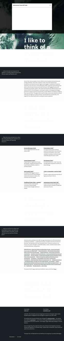 Screenshot terra0.org