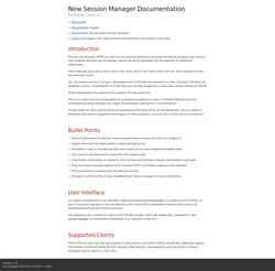 Screenshot new-session-manager.jackaudio.org