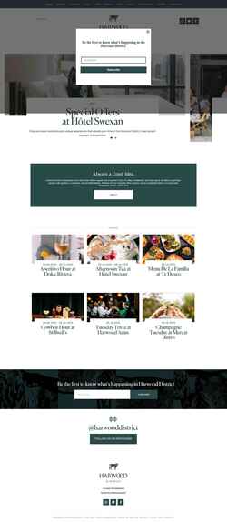 Screenshot harwooddistrict.com