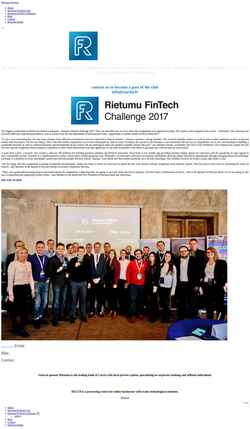 Screenshot rietumufintech.com