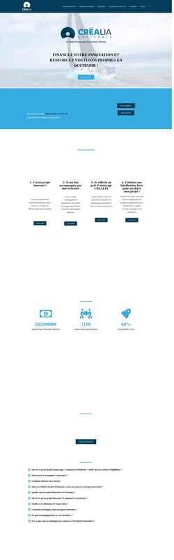 Screenshot crealia.org