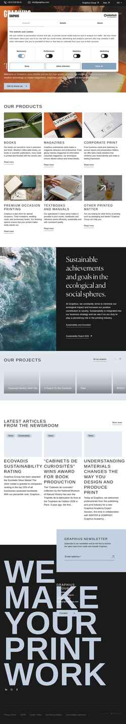 Screenshot www.graphius.com