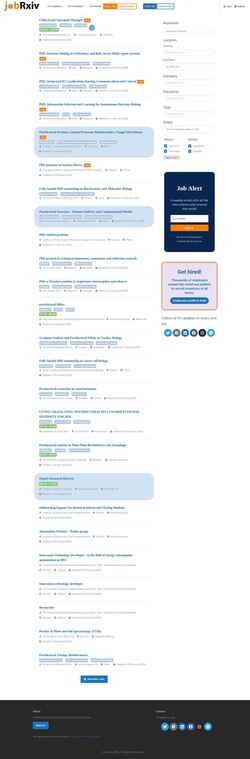 Screenshot jobrxiv.org