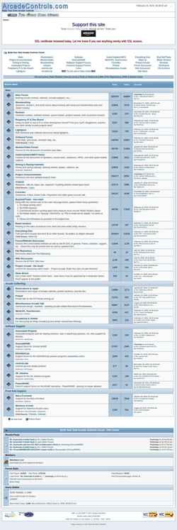 Στιγμιότυπο οθόνης forum.arcadecontrols.com