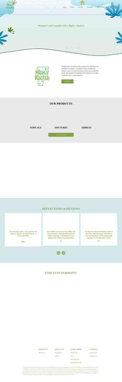 Screenshot www.highly-rooted.com