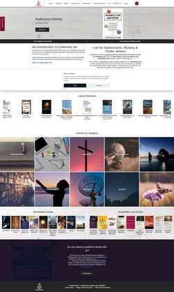 Captura de pantalla www.collectiveinkbooks.com