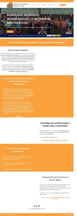 Screenshot dcc.newsunroad.com