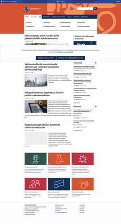 Снимак екрана intermin.fi