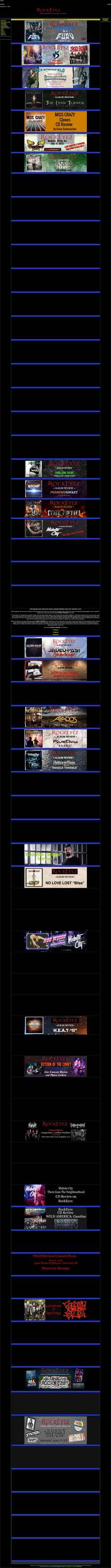 Snimka zaslona rockeyez.com
