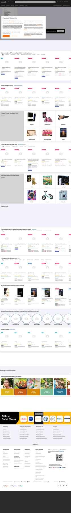 Screenshot www.empik.com