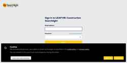 Screenshot network.leap-hr-construction-searchlight.com
