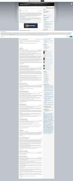 Screenshot sagecapital.wordpress.com