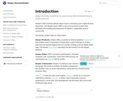 Screenshot docs.vesper.finance