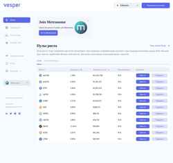 Screenshot app.vesper.finance