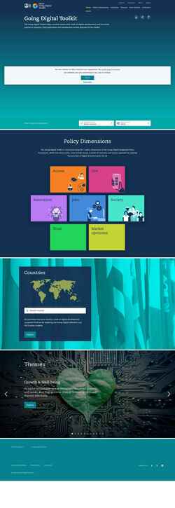 Capture d'écran goingdigital.oecd.org