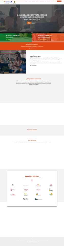 Screenshot www.ceteis.com