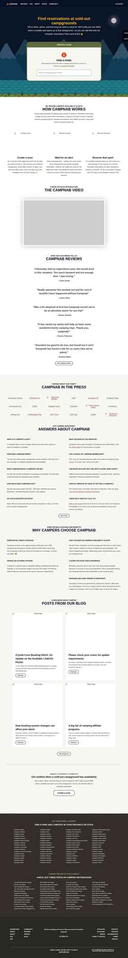 截屏 campnab.com
