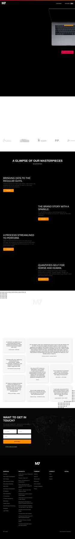 Screenshot m7branding.com