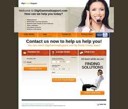 Screenshot digigammasupport.com