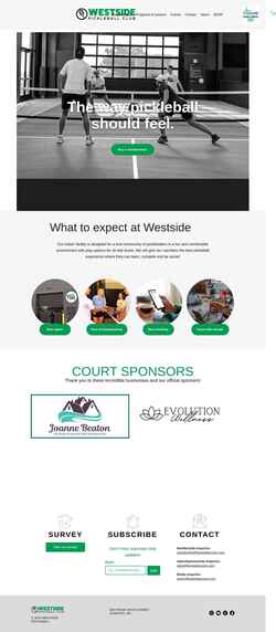 Screenshot www.westsidecourts.com