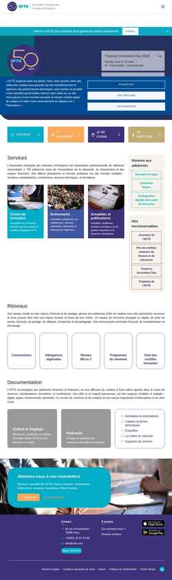 Screenshot www.afte.com
