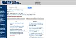 Снимак екрана natap.org