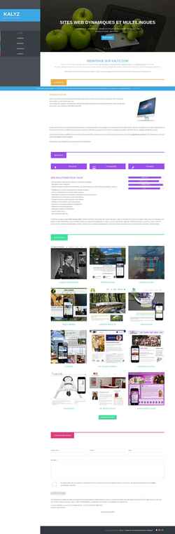 Screenshot www.kalyz.com