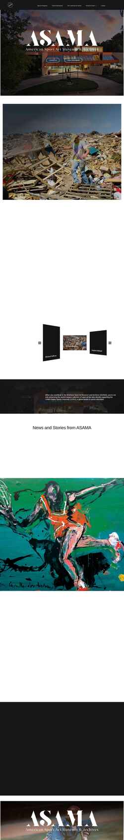 Zrzut ekranu asama.org