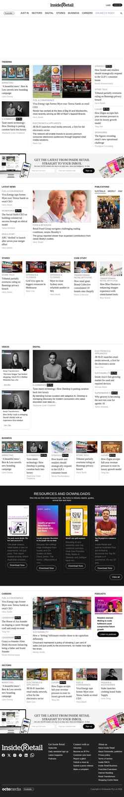Captura de pantalla insideretail.com.au
