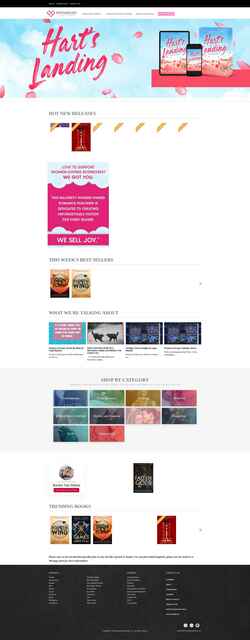 Screenshot www.entangledpublishing.com