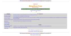 Captura de pantalla www3.kinghost.com