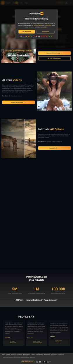 Snímek obrazovky pornworks.app