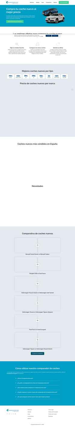 Screenshot www.compararcoche.com
