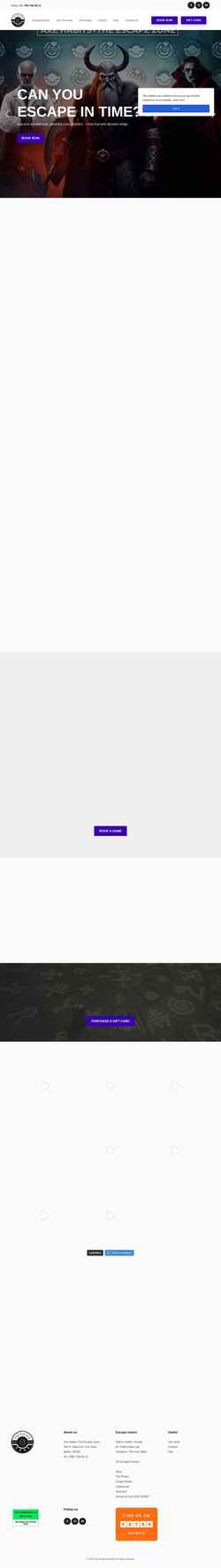 Screenshot theescape.zone