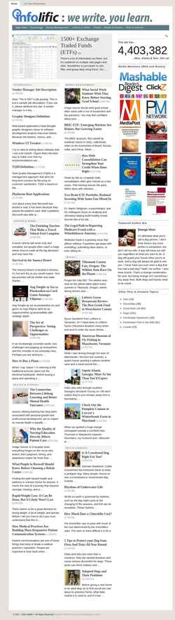 Screenshot infolific.com