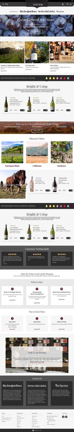 Screenshot taste56.com