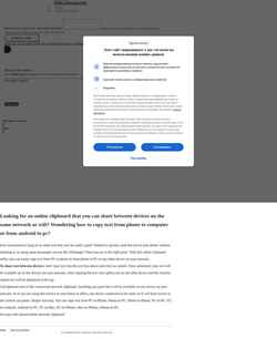Screenshot goclipboard.com